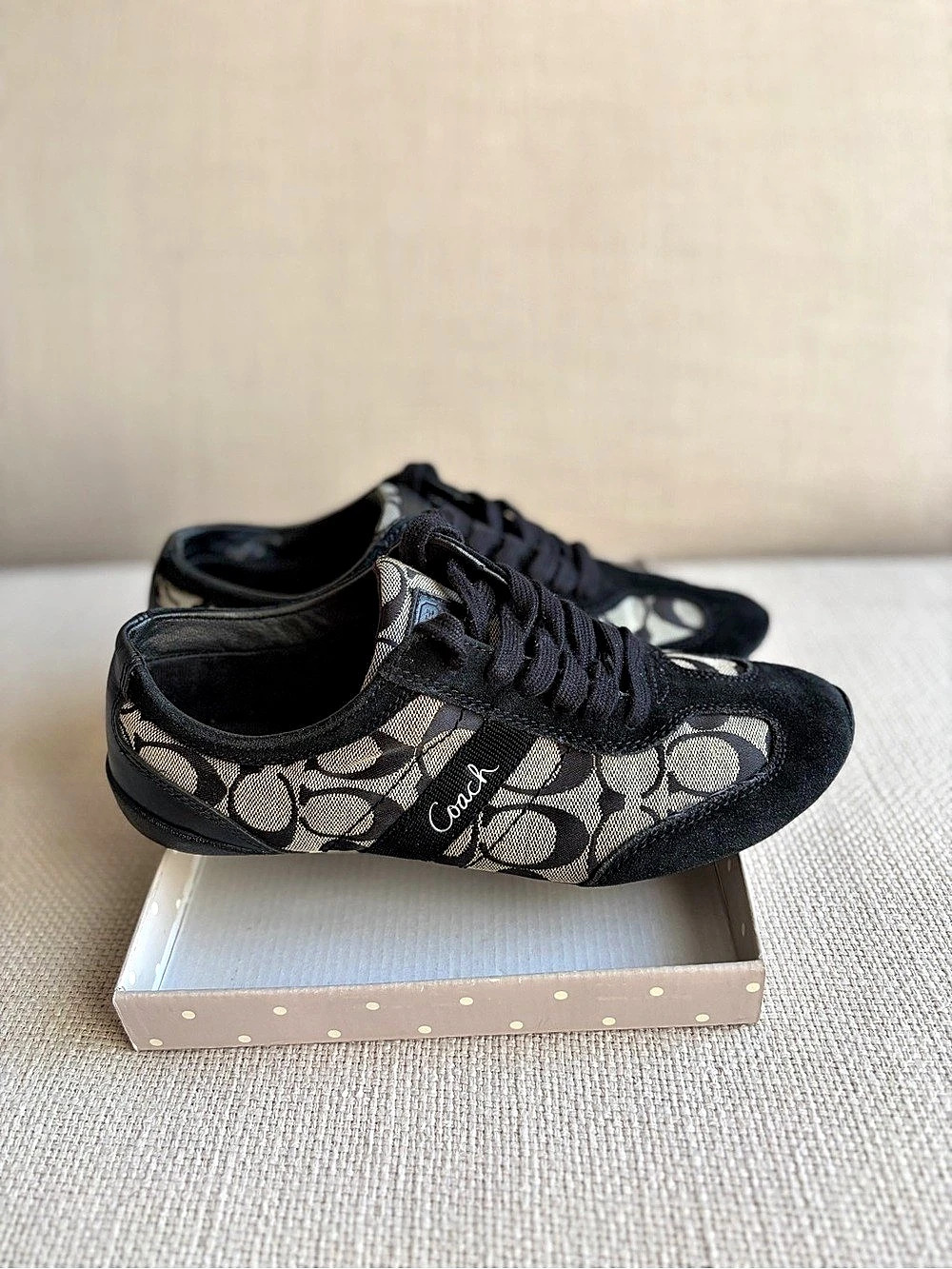 Coach Baylee Women's Monogram Sneakers US 8.5 M